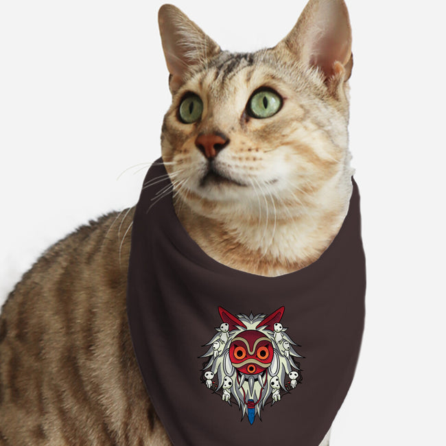 Masked Princess-Cat-Bandana-Pet Collar-fanfreak1