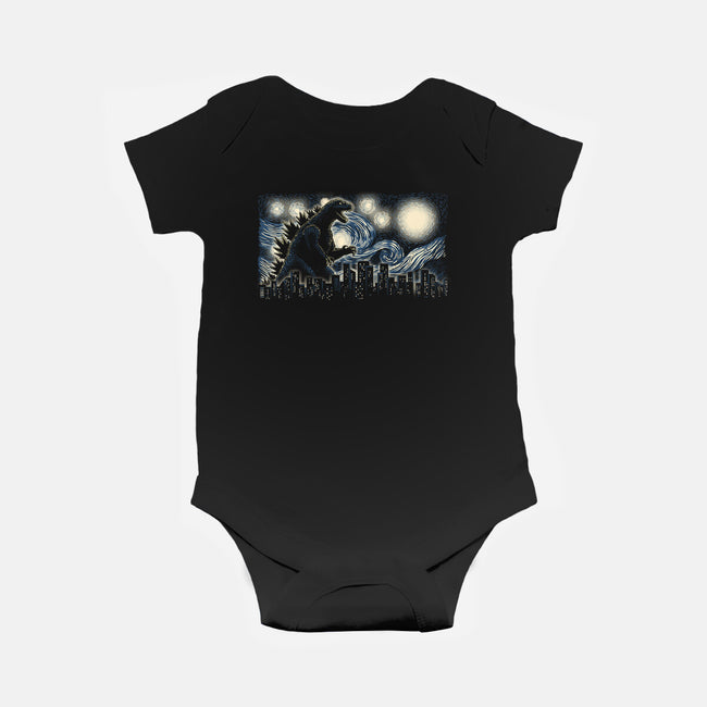 Starry Kaiju-Baby-Basic-Onesie-fanfreak1