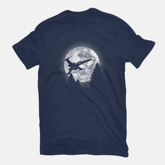 Moonlight Fighter-Unisex-Basic-Tee-fanfreak1