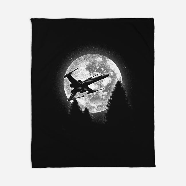 Moonlight Fighter-None-Fleece-Blanket-fanfreak1