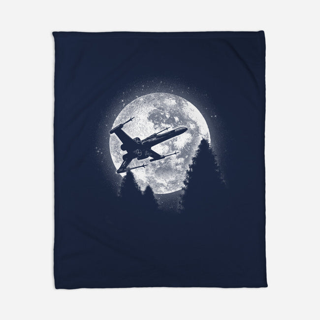 Moonlight Fighter-None-Fleece-Blanket-fanfreak1