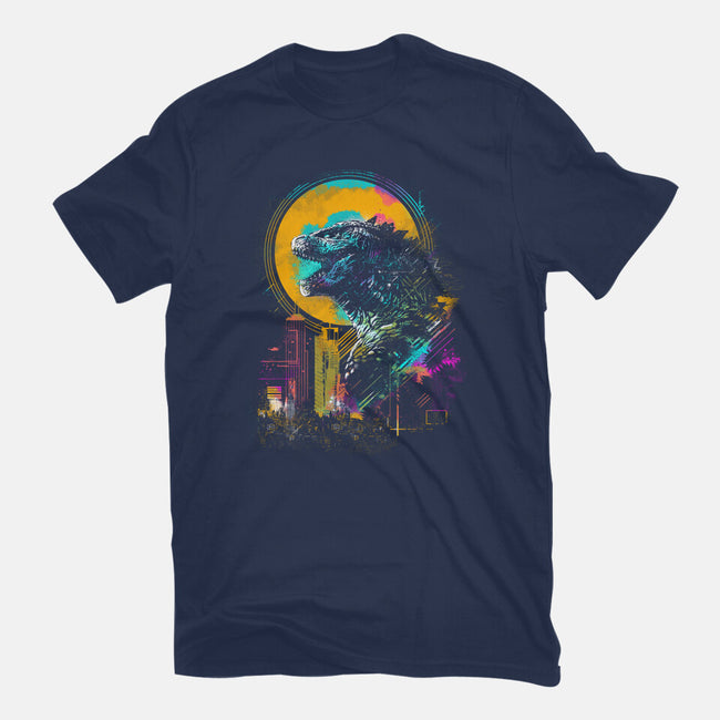 The Mighty Kaiju-Unisex-Basic-Tee-kharmazero