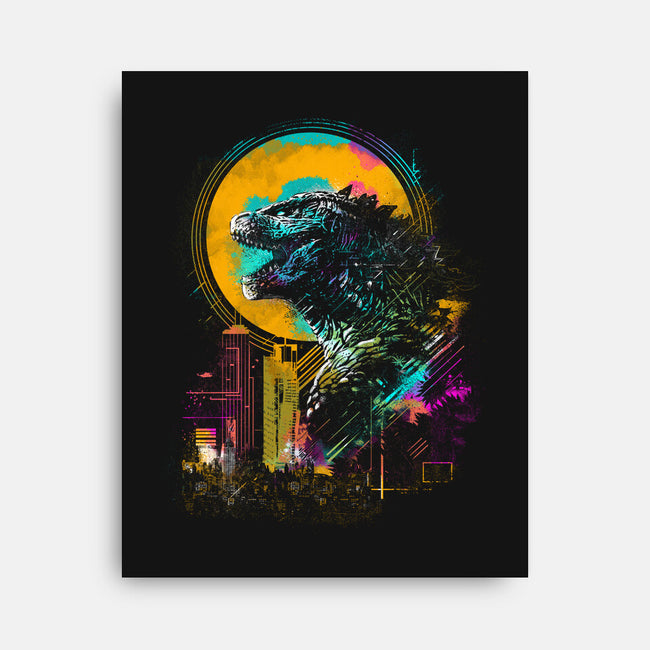 The Mighty Kaiju-None-Stretched-Canvas-kharmazero