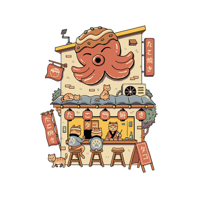 Takoyaki House-None-Glossy-Sticker-vp021