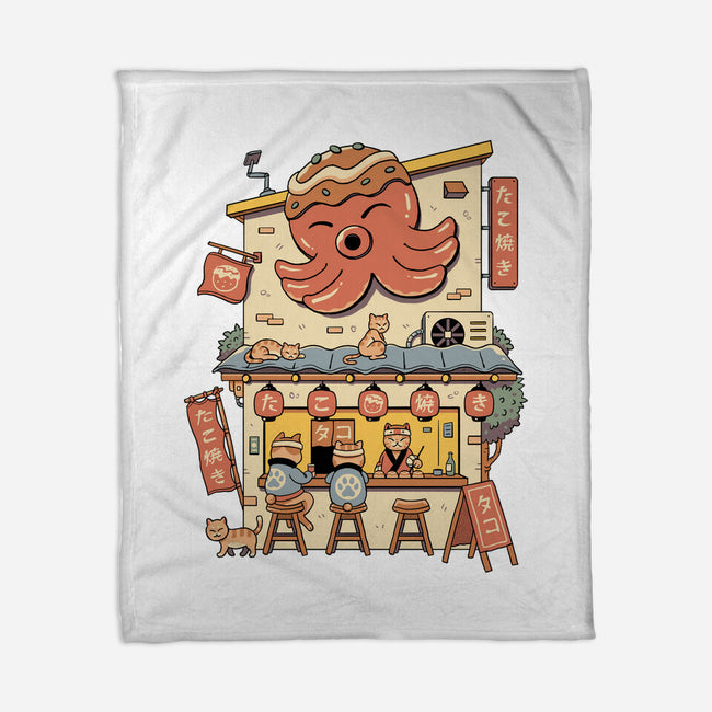 Takoyaki House-None-Fleece-Blanket-vp021