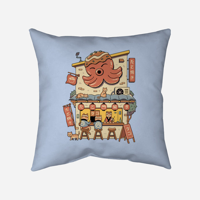 Takoyaki House-None-Removable Cover w Insert-Throw Pillow-vp021