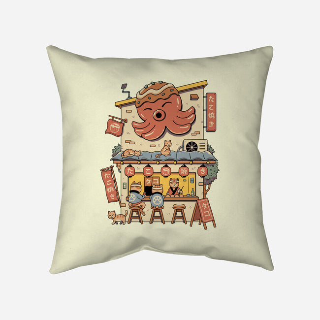 Takoyaki House-None-Removable Cover w Insert-Throw Pillow-vp021