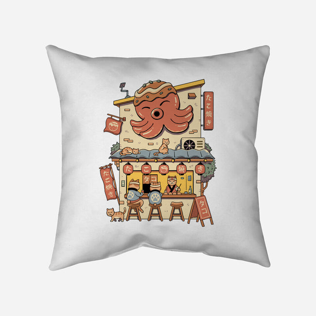 Takoyaki House-None-Removable Cover w Insert-Throw Pillow-vp021