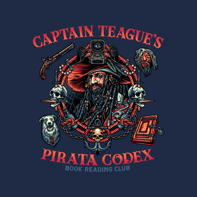 Pirata Codex-None-Removable Cover-Throw Pillow-glitchygorilla