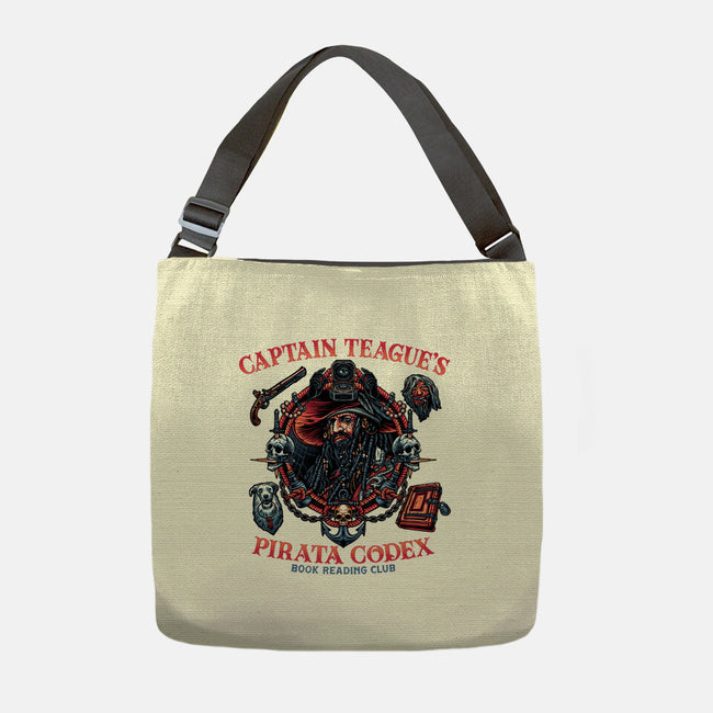 Pirata Codex-None-Adjustable Tote-Bag-glitchygorilla