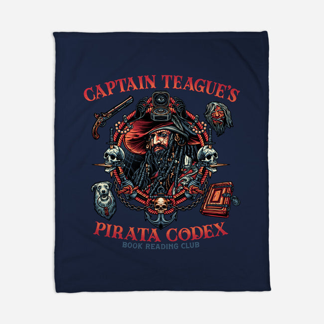 Pirata Codex-None-Fleece-Blanket-glitchygorilla