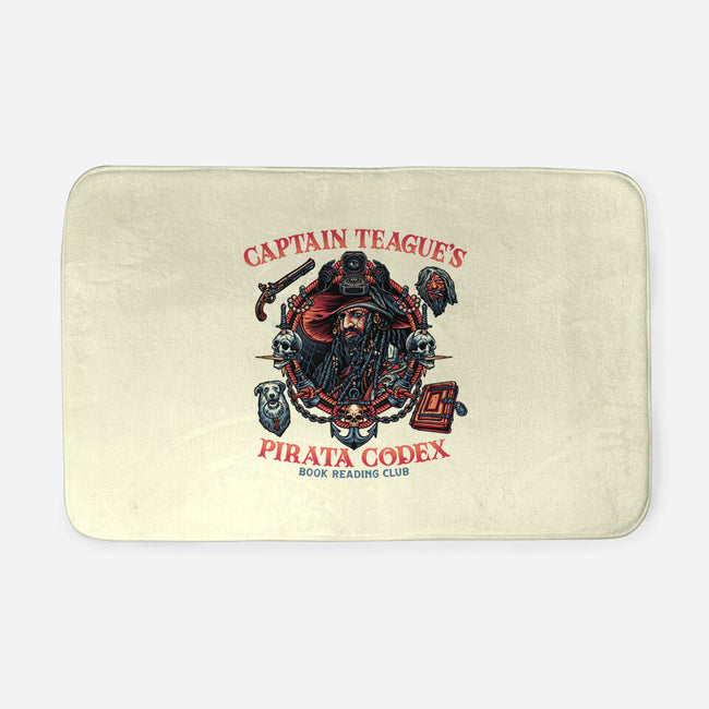 Pirata Codex-None-Memory Foam-Bath Mat-glitchygorilla