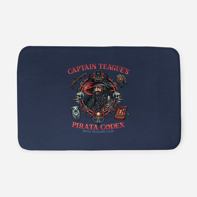 Pirata Codex-None-Memory Foam-Bath Mat-glitchygorilla