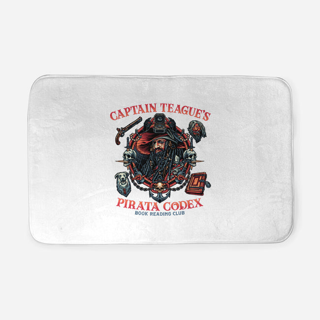 Pirata Codex-None-Memory Foam-Bath Mat-glitchygorilla