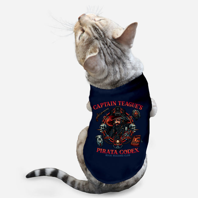 Pirata Codex-Cat-Basic-Pet Tank-glitchygorilla