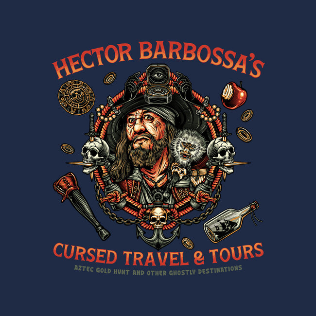 Cursed Travel And Tours-Mens-Basic-Tee-glitchygorilla