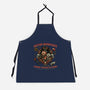 Cursed Travel And Tours-Unisex-Kitchen-Apron-glitchygorilla