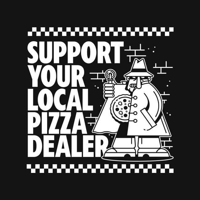 Support Your Local Pizza Dealer-Womens-Off Shoulder-Tee-demonigote