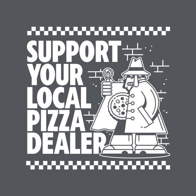 Support Your Local Pizza Dealer-Unisex-Basic-Tank-demonigote