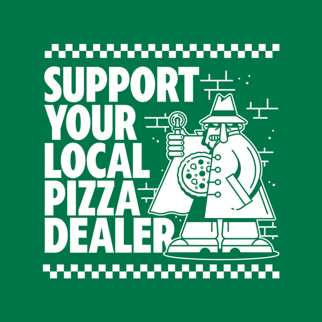 Support Your Local Pizza Dealer-None-Beach-Towel-demonigote