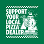 Support Your Local Pizza Dealer-Womens-Fitted-Tee-demonigote