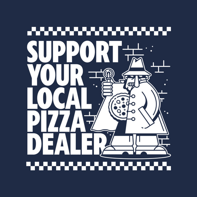 Support Your Local Pizza Dealer-None-Glossy-Sticker-demonigote