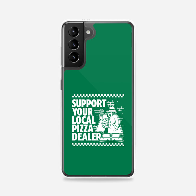 Support Your Local Pizza Dealer-Samsung-Snap-Phone Case-demonigote