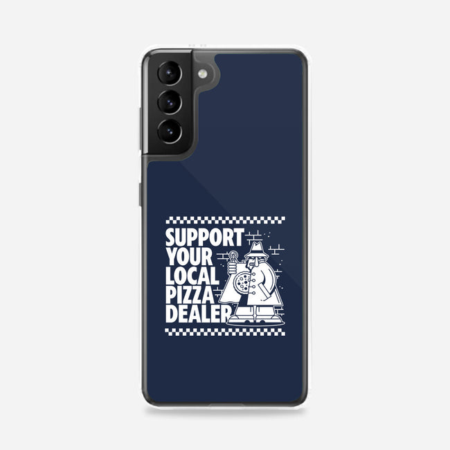 Support Your Local Pizza Dealer-Samsung-Snap-Phone Case-demonigote