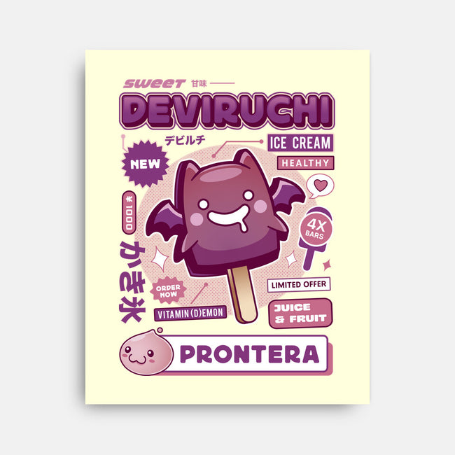 Deviruchi Ice Cream-None-Stretched-Canvas-LAGELANTEE