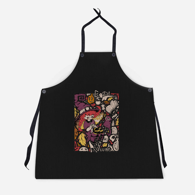 Cozy Autumn-Unisex-Kitchen-Apron-Ewel