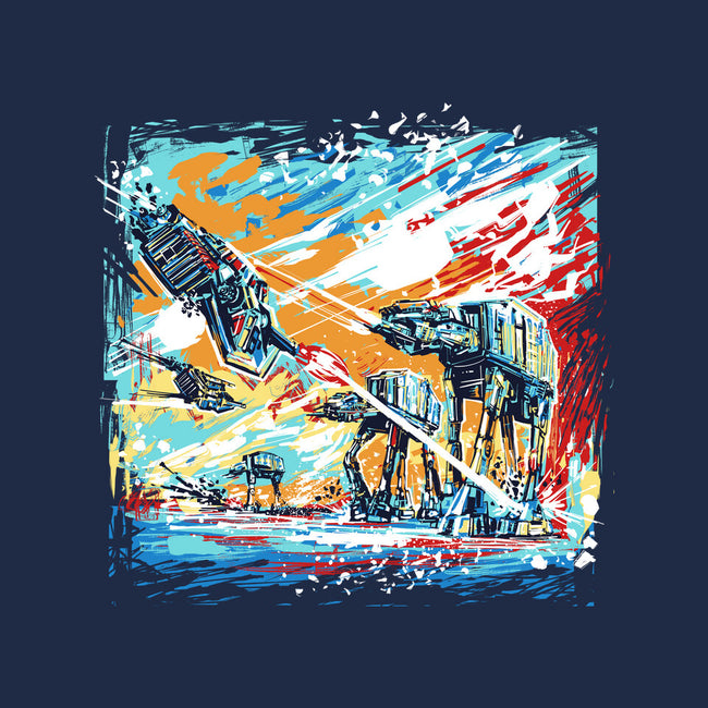 Hoth Painting-Baby-Basic-Tee-zascanauta