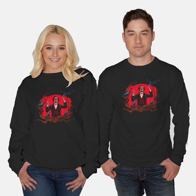 The Gothic Maestro-Unisex-Crew Neck-Sweatshirt-Diego Gurgell