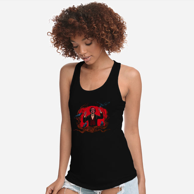 The Gothic Maestro-Womens-Racerback-Tank-Diego Gurgell