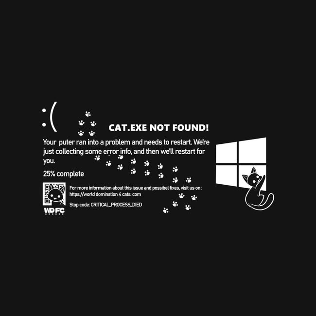 Cat Windows Crash-None-Matte-Poster-worlddominationforcats