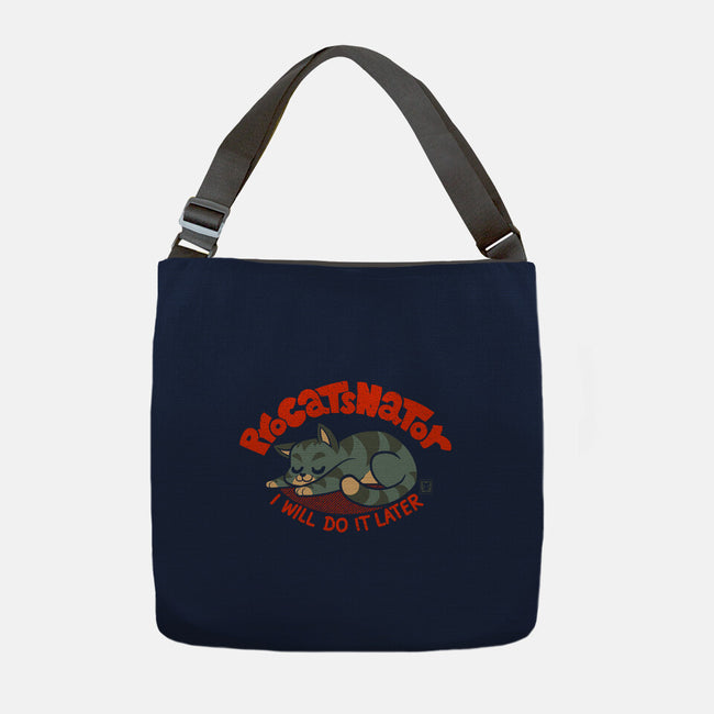 ProCATsnator-None-Adjustable Tote-Bag-worlddominationforcats