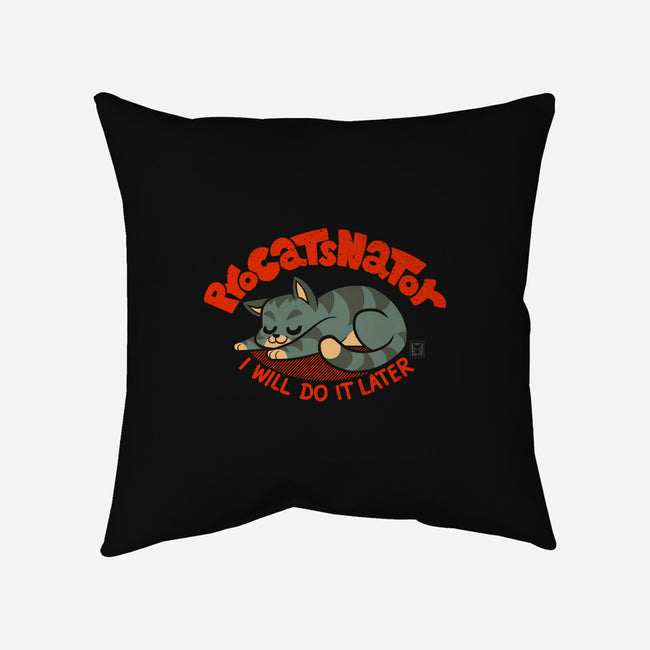 ProCATsnator-None-Removable Cover-Throw Pillow-worlddominationforcats