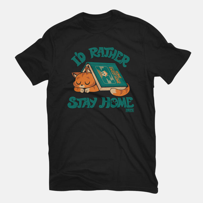 Rather Stay Home-Youth-Basic-Tee-worlddominationforcats