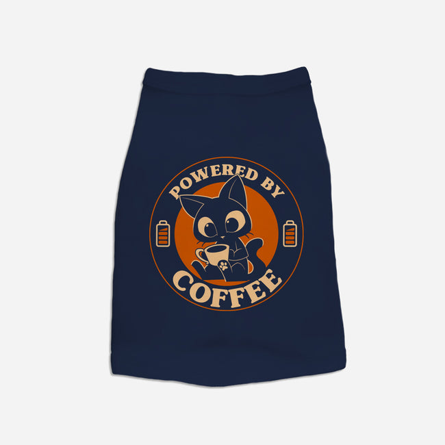 Powered By Coffee Cat-Cat-Basic-Pet Tank-worlddominationforcats