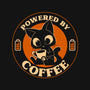 Powered By Coffee Cat-None-Beach-Towel-worlddominationforcats