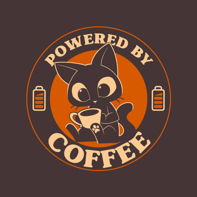 Powered By Coffee Cat-Samsung-Snap-Phone Case-worlddominationforcats