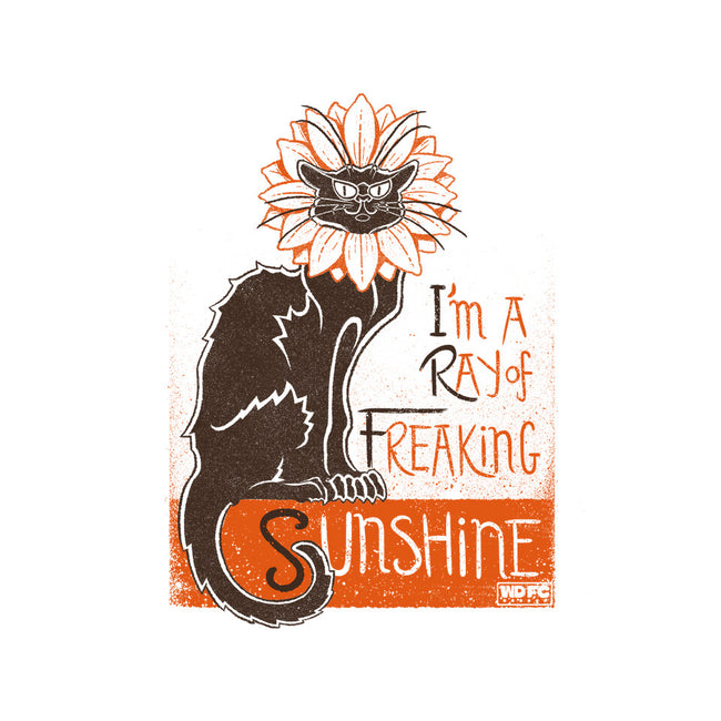 Ray Of Freaking Sunshine Cats-None-Stretched-Canvas-worlddominationforcats