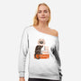 Ray Of Freaking Sunshine Cats-Womens-Off Shoulder-Sweatshirt-worlddominationforcats