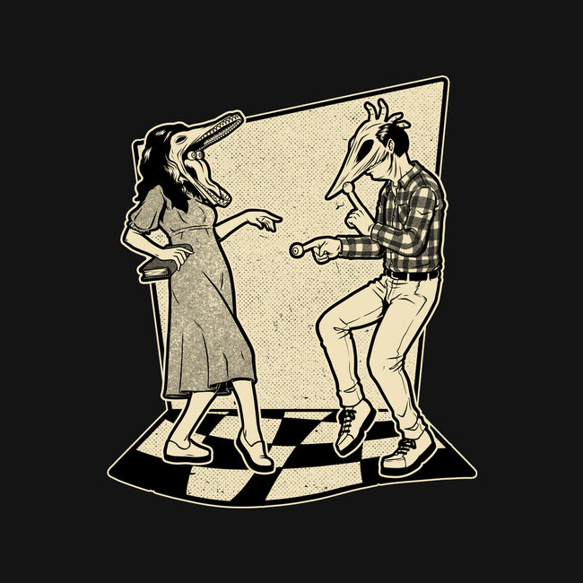 Ghost Couple Dance-Womens-Racerback-Tank-Studio Mootant