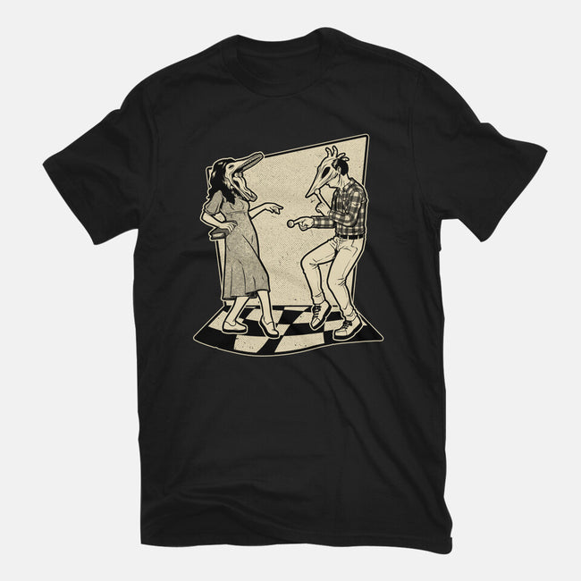 Ghost Couple Dance-Mens-Premium-Tee-Studio Mootant