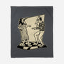 Ghost Couple Dance-None-Fleece-Blanket-Studio Mootant