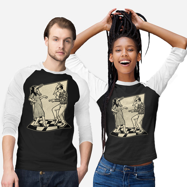 Ghost Couple Dance-Unisex-Baseball-Tee-Studio Mootant