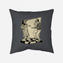 Ghost Couple Dance-None-Removable Cover-Throw Pillow-Studio Mootant