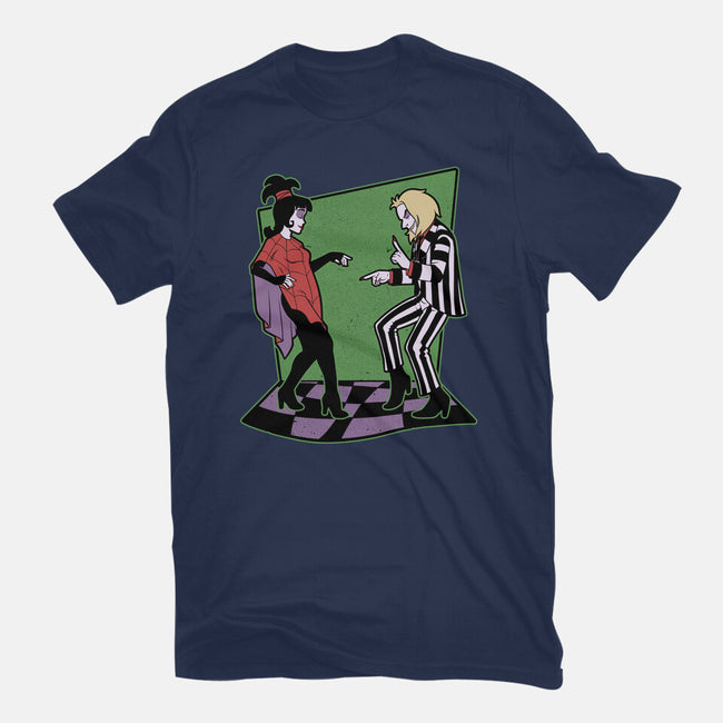 Beetle And Girl Dance-Mens-Heavyweight-Tee-Studio Mootant