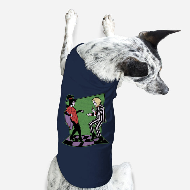 Beetle And Girl Dance-Dog-Basic-Pet Tank-Studio Mootant