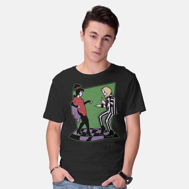 Beetle And Girl Dance-Mens-Basic-Tee-Studio Mootant